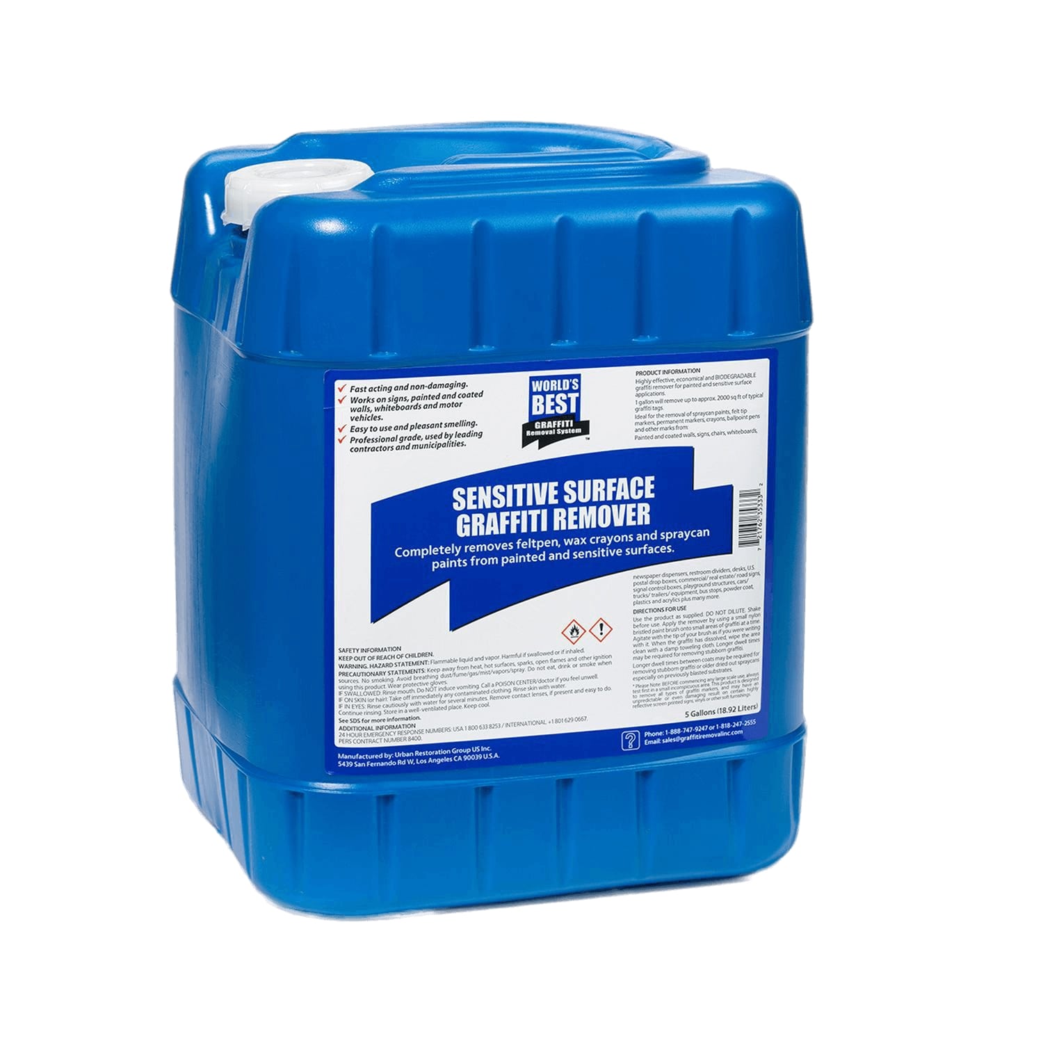 Sample Sensitive Surface Graffiti Remover – World's Best Graffiti Removal  Products