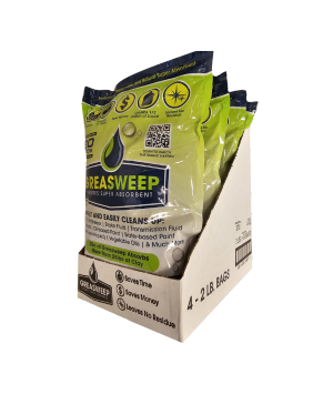 GREASWEEP - (4) 2 LB BAGS