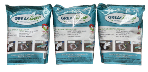 GREASWEEP - (3) 3 LB INDUSTRIAL BAGS