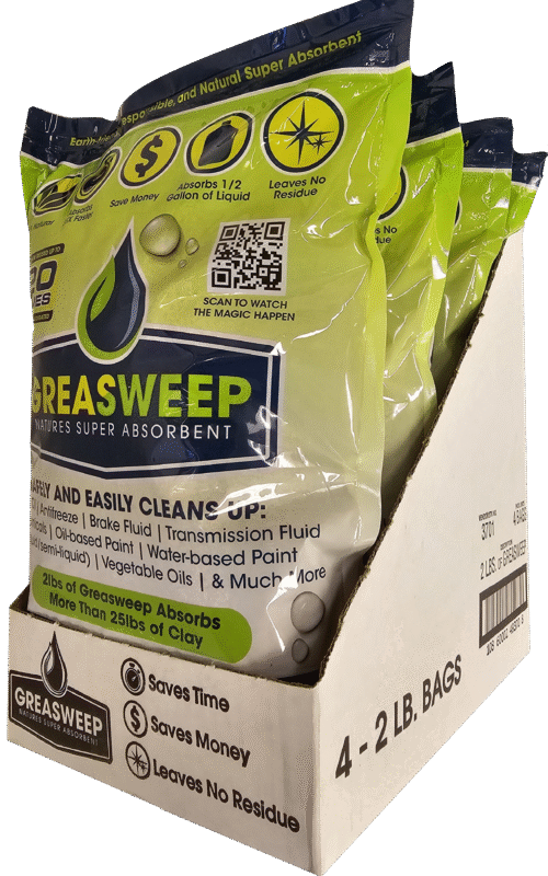 GREASWEEP - (4) 2 LB BAGS