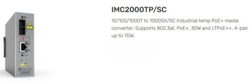 ALLIED TELESIS | TAA-IMC2000TP/SC-980