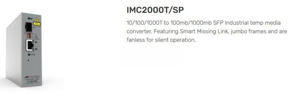 ALLIED TELESIS | TAA-IMC2000T/SP-980