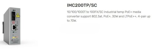 ALLIED TELESIS | TAA-IMC200TP/SC-980