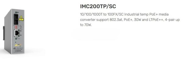 ALLIED TELESIS | TAA-IMC200TP/SC-980