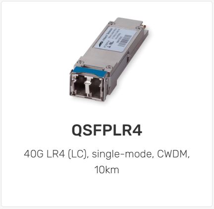 ALLIED TELESIS | AT-QSFPLR4 40G