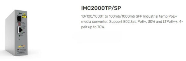 ALLIED TELESIS | TAA-IMC2000TP/SP-980