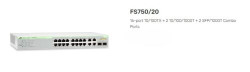 ALLIED TELESIS | TAA | AT-FS750/20-10