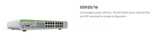 ALLIED TELESIS | AT-GS920/16-10