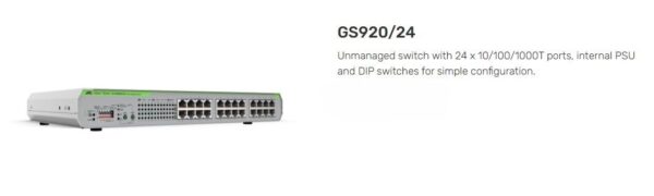 ALLIED TELESIS | AT-GS920/24-10