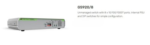 ALLIED TELESIS | AT-GS920/8-10
