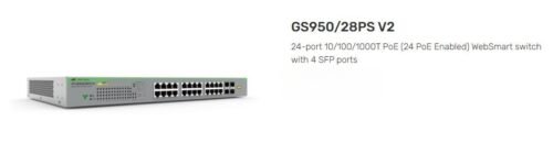 ALLIED TELESIS | TAA | AT-GS950/28PS V2-10