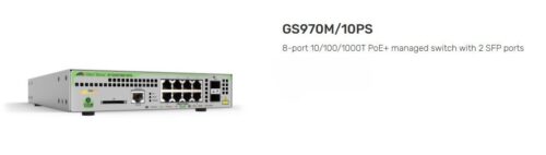 ALLIED TELESIS | AT-GS970M/10PS-R-10