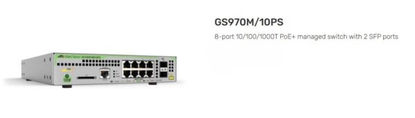 ALLIED TELESIS | AT-GS970M/10PS-R-10
