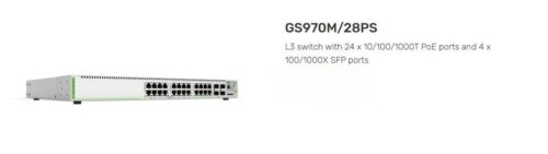 ALLIED TELESIS |  AT-GS970M/28PS-10