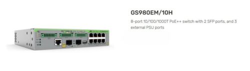 ALLIED TELESIS |  AT-GS980EM/10H