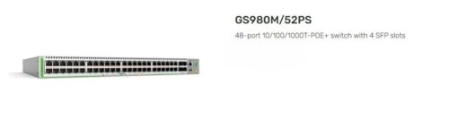 ALLIED TELESIS | AT-GS980M/52PS-10