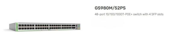 ALLIED TELESIS | AT-GS980M/52PS-10