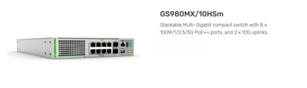 ALLIED TELESIS |   AT-GS980MX/10HSM-10