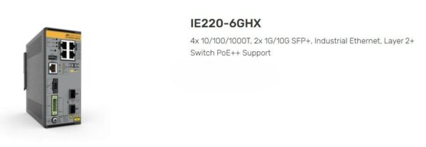 ALLIED TELESIS | TAA | AT-IE220-6GHX-980
