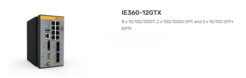 ALLIED TELESIS | TAA |  AT-IE360-12GTX-980