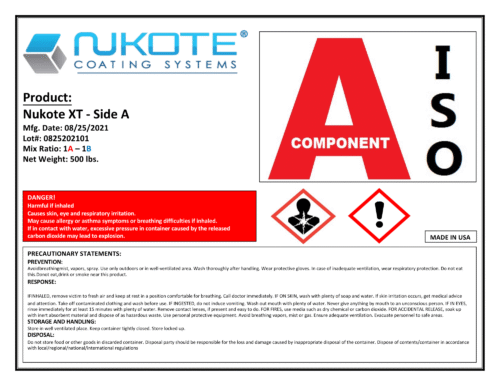 NUKOTE | XT | 200G | SPRAY REACTOR REQUIRED