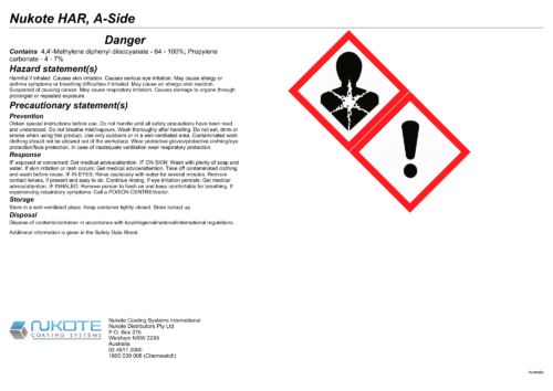 NUKOTE | HAR | 200G | SPRAY REACTOR REQUIRED