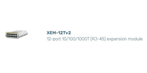 ALLIED TELESIS | ATS-AT-XEM-12TV2