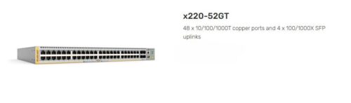 ALLIED TELESIS | AT-X220-52GT-10