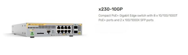 ALLIED TELESIS | TAA | AT-X230-10GP-R-90