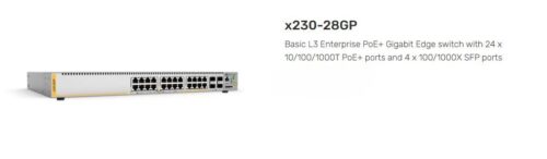 ALLIED TELESIS | TAA |  AT-X230-28GP-90