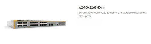 ALLIED TELESIS | AT-X240-26GHXM-10