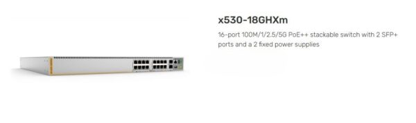 ALLIED TELESIS | AT-X530-18GHXM-10