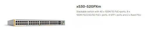 ALLIED TELESIS | TAA | JITC | AT-X530-52GPXM-J90