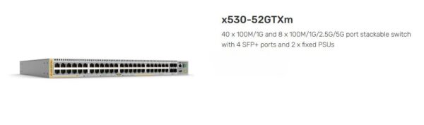 ALLIED TELESIS | TAA | AT-X530-52GTXM-90