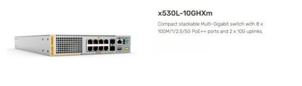 ALLIED TELESIS | TAA |  AT-X530L-10GHXM-90