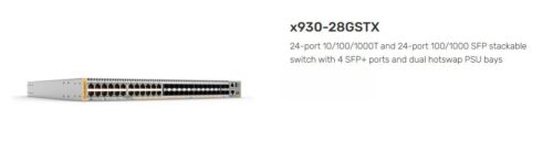 ALLIED TELESIS | TAA | AT-X930-28GSTX-B91