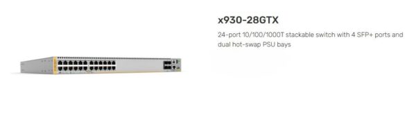 ALLIED TELESIS | TAA | AT-X930-28GTX-901