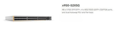 ALLIED TELESIS | AT-X950-52XSQ-B01