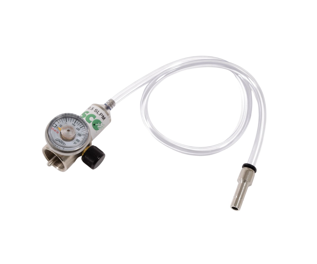 GVS | 08-451 GX4 Calibration Flow Regulator (for CO & Zero Air Gas Bottles)