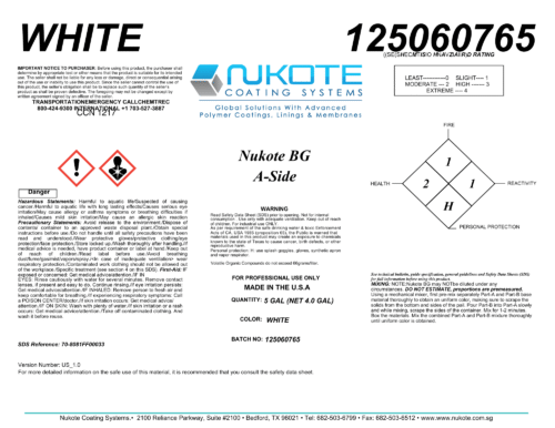 NUKOTE | BG 260 | 12.5G