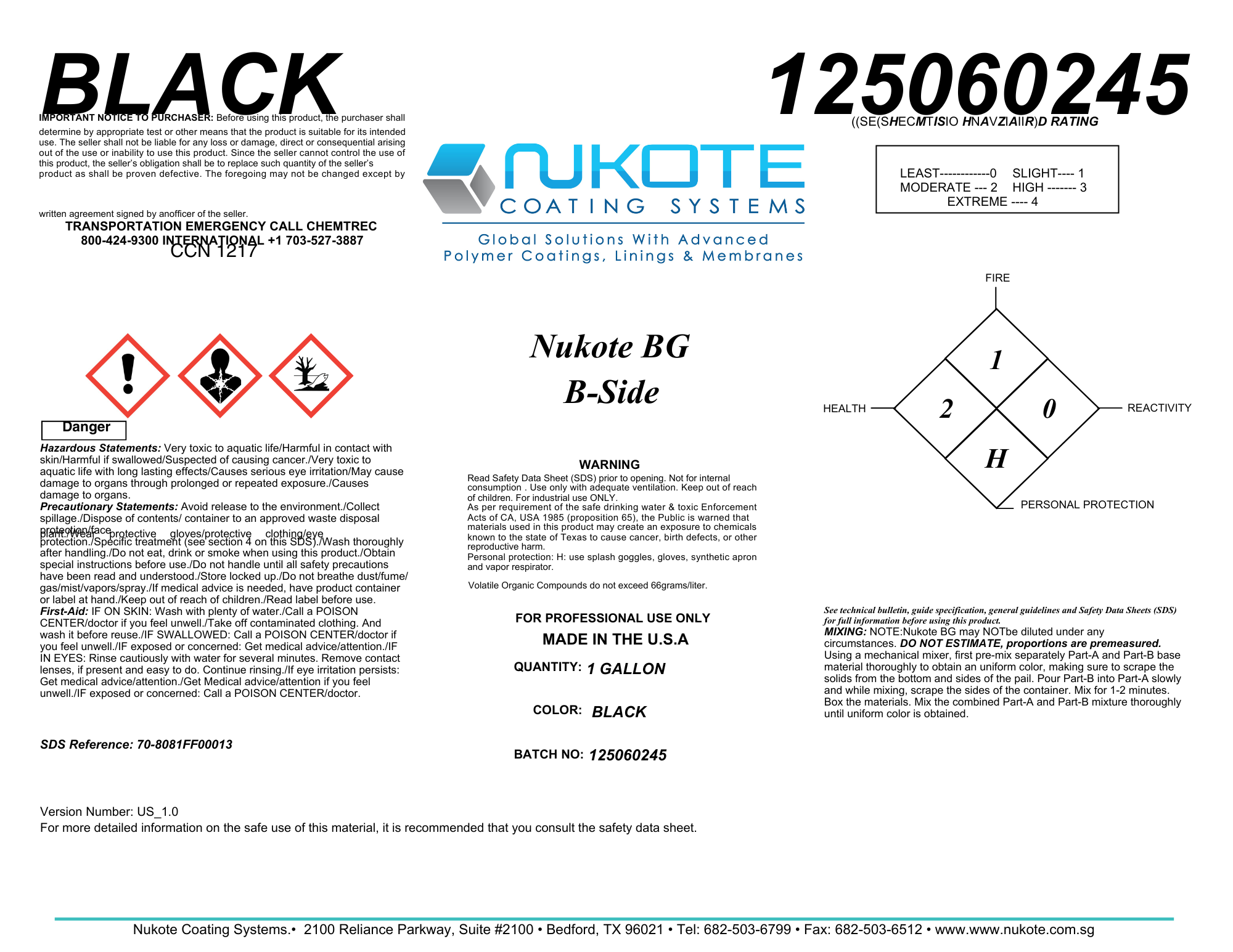 NUKOTE | BG 260 | 12.5G - Image 2