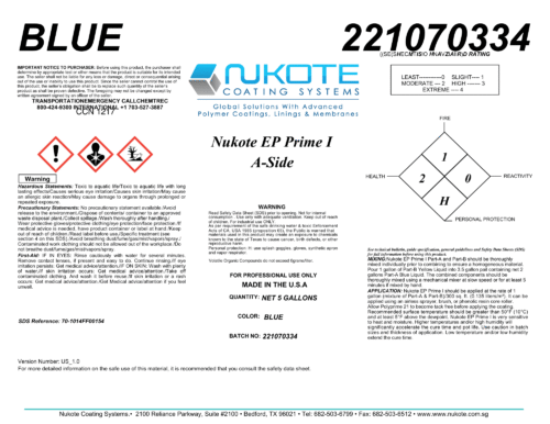 NUKOTE | EP Prime I | 30G