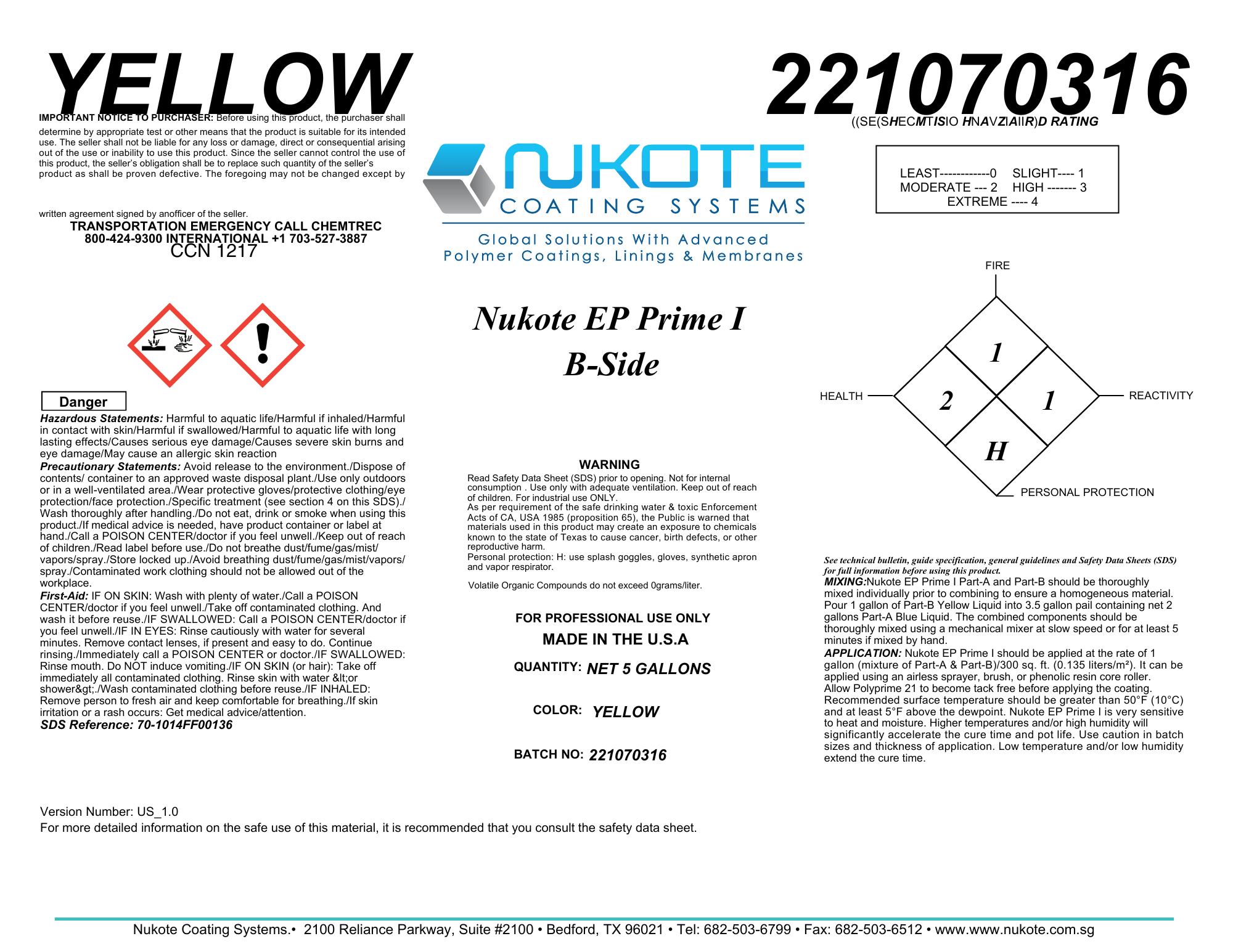 NUKOTE | EP Prime I | 150G - Image 2