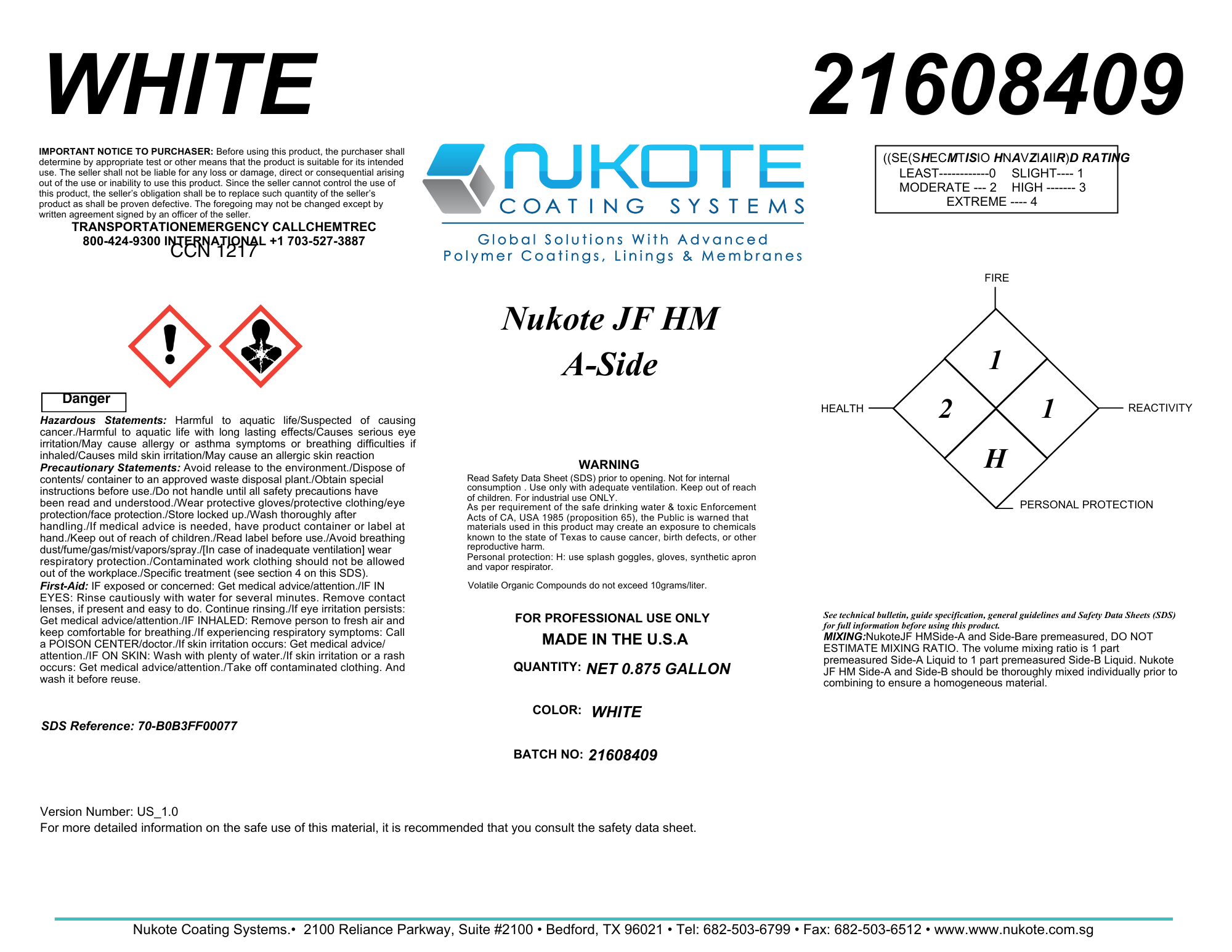 NUKOTE | JF HM | 10G
