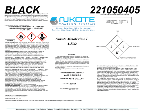 NUKOTE | MetalPrime I | 20G