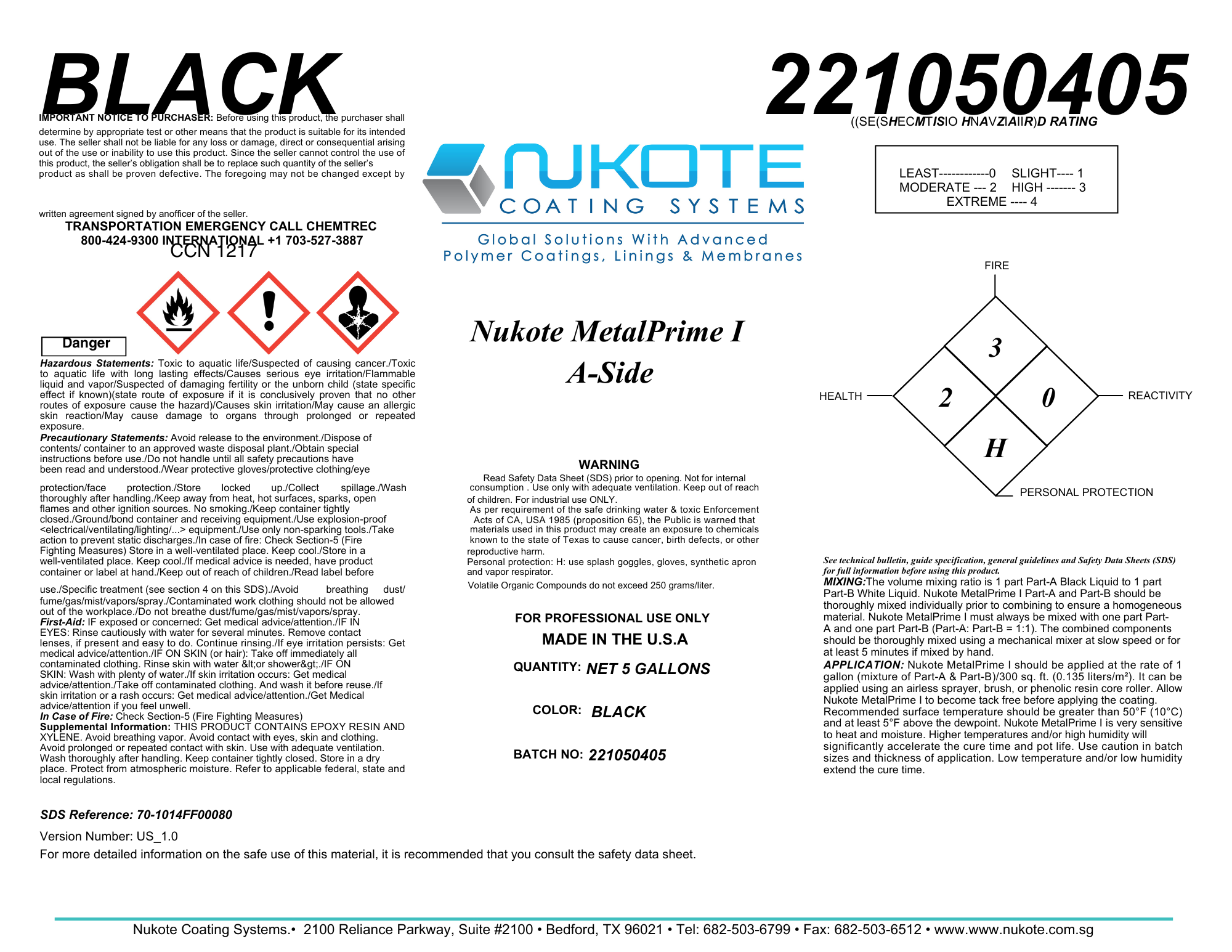 NUKOTE | MetalPrime I | 20G