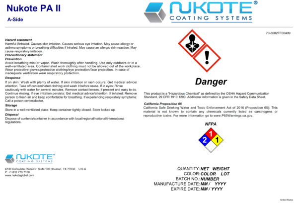 NUKOTE | PA II | 20G