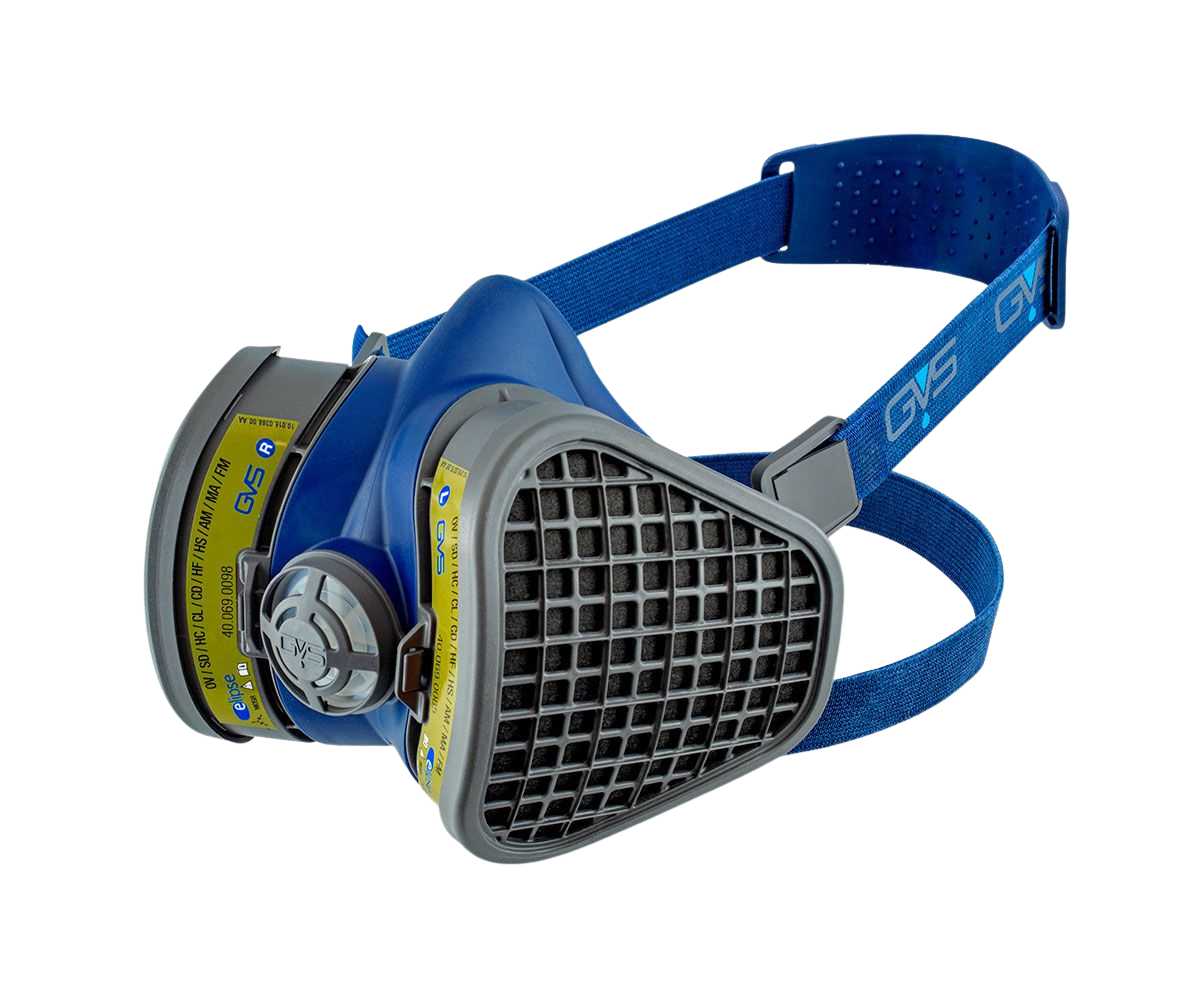 GVS | RPB SPR482 Elipse Multigas Half Mask with replacement cartridges, M/L - 10 Pack
