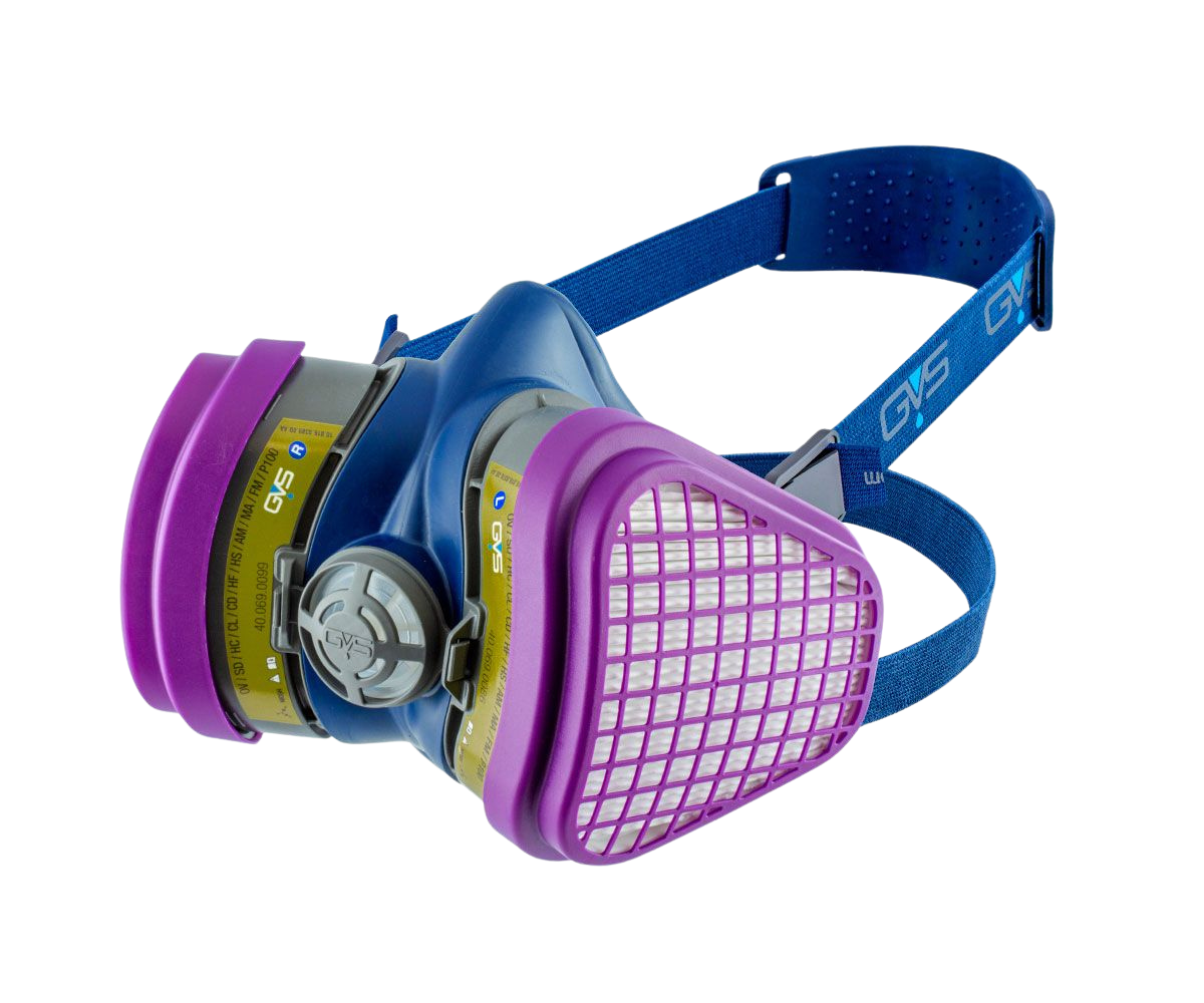 GVS | RPB SPR485 Elipse P100 Multigas with replacement cartridges, M/L - 10 Pack