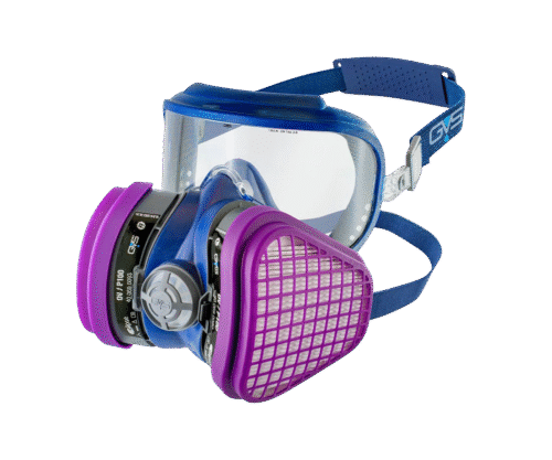 GVS | SPR554 Integra OV/P100 Mask with replaceable filters, M/L - 4 Pack